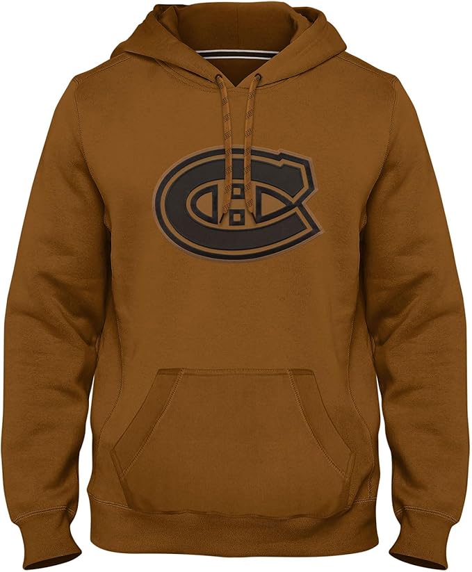 Bulletin NHL Montreal Canadiens Express Twill Tonal Logo Hoodie - Dune