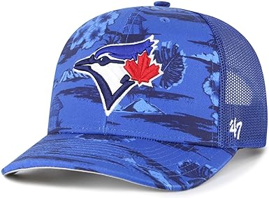 47 MLB Toronto Blue Jays Fiji Trucker Adjustable Cap - Blue