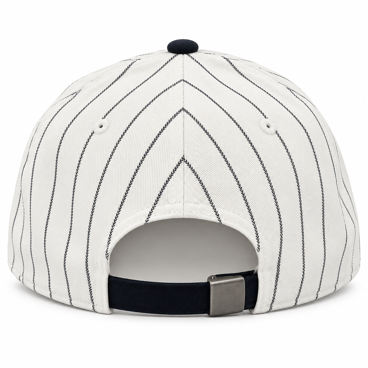 Nike MLB Boston Red Sox Pinstripe Pro Cap Adjustable Hat – White/Navy