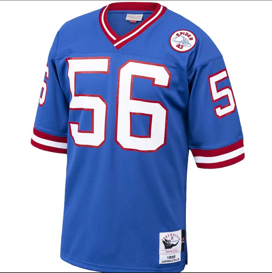 Mitchell & Ness NFL Authentic Lawrence Taylor New York Giants Jersey - Royal
