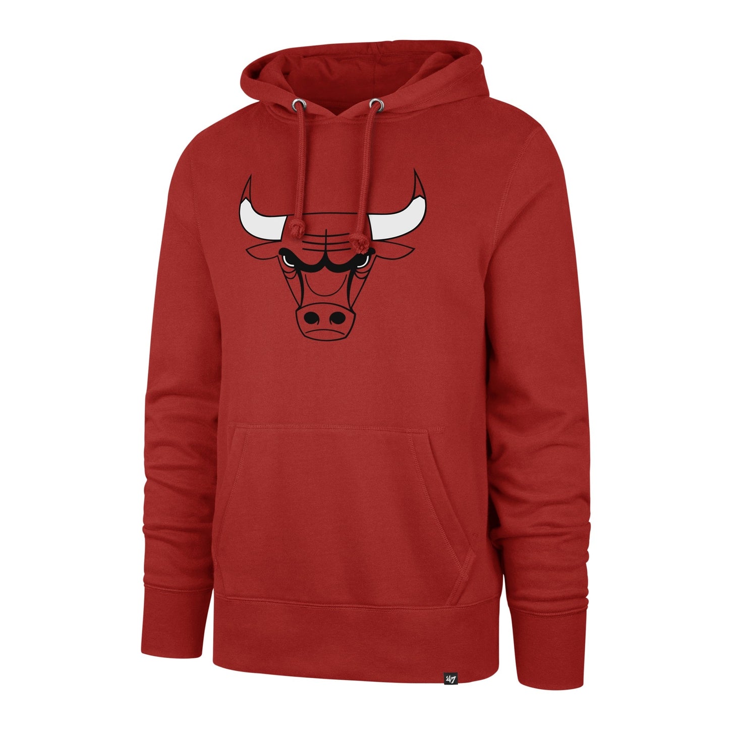 47 NBA Chicago Bulls Imprint Headline Hoodie - Red