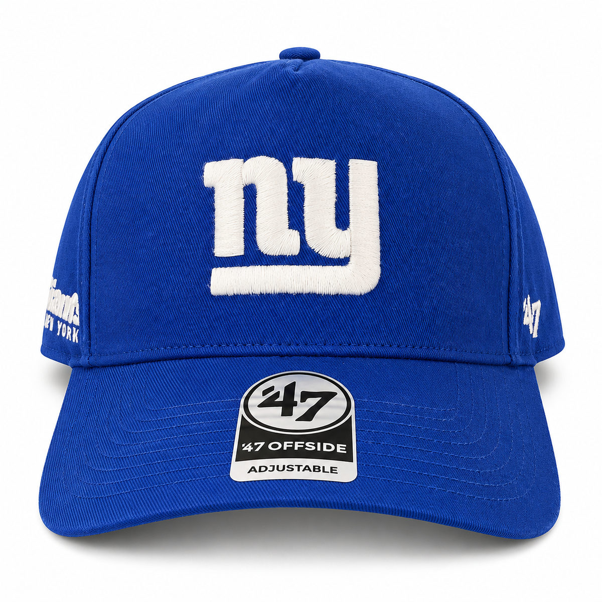 '47 NFL New York Giants Offside Adjustable Hat- Royal Blue