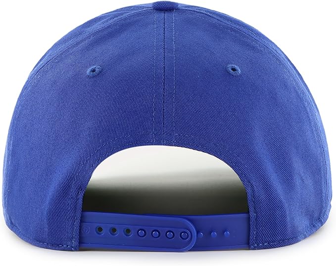 47 MLB Montreal Expos Break Wood Suede Hitch Adjustable Hat - Blue/Brown