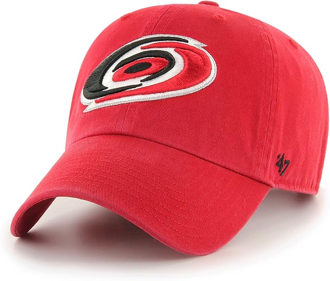 47 NHL Carolina Hurricanes Clean Up Adjustable Cap - Red