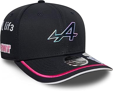 New Era Youth 9SEVENTY Alpine F1 Team Stretch Snap Pierre Gasly Adjustable Snapback - Navy