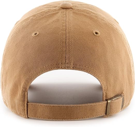 New York Yankees Dune Black Logo Clean up Adjustable Hat Cap