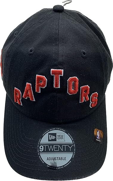 New Era Men's Black Compatible with Raptors 2022/23 Statement Edition - 9TWENTY Adjustable Hat