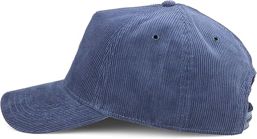 American Needle NHL Seattle Kraken Corduroy Valin Adjustable Snapback Cap - Blue