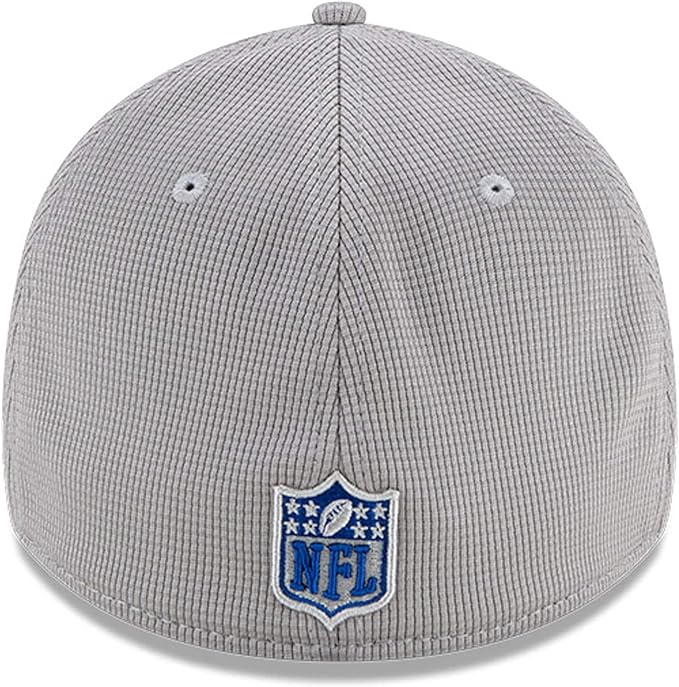 New Era Men's NFL Buffalo Bills 2021 Sideline Home 39THIRTY Flex Hat - Gray