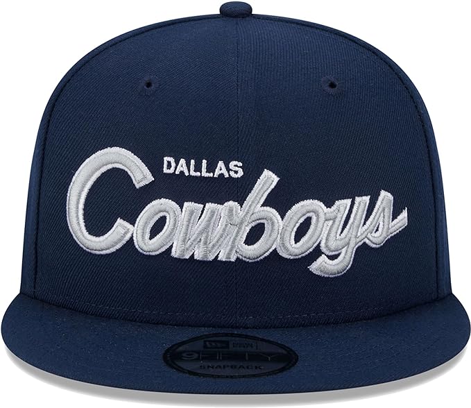 New Era NFL Dallas Cowboys Main Script 9FIfty Snapback Cap