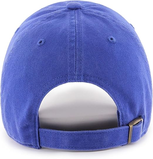 47 MLB Atlanta Braves Alternate Logo Cooperstown Clean Up Adjustable Hat - Blue