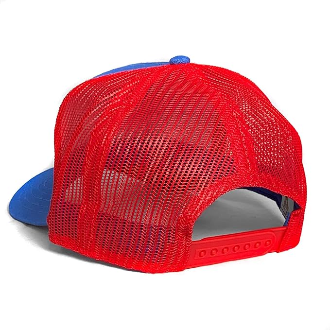 American Needle NHL Quebec Nordiques Vintage Valin Adjustable Snapback Hat - Blue/Red