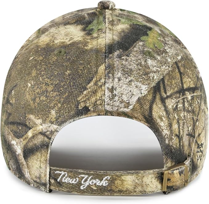 47 MLB New York Yankees Camo APX Adjustable Clean Up Hat - Green