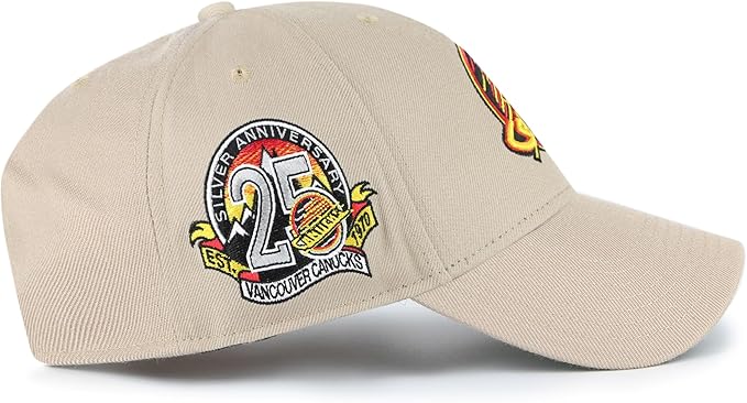 47 NHL Vancouver Canucks Sure Shot MVP Snapback Hat - Khaki