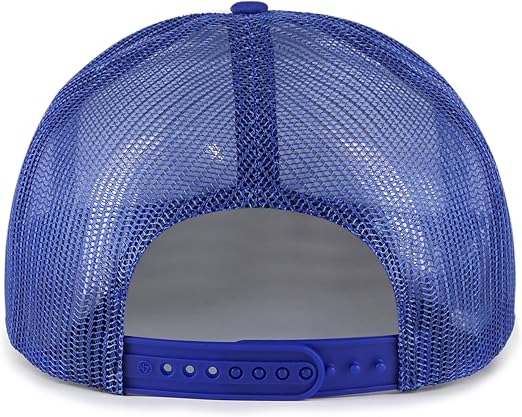 47 MLB Montreal Liftoff Trucker Adjustable Snapback Hat - Blue