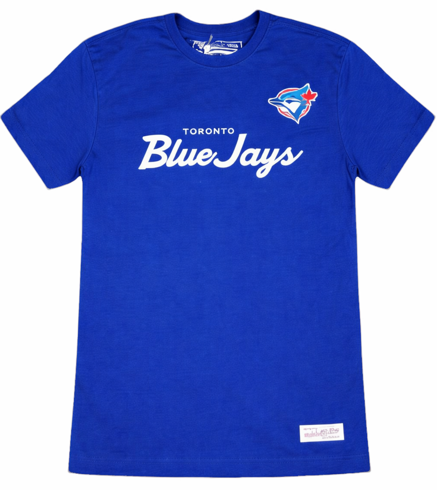 Mitchell & Ness MLB Toronto Blue Jays Cooperstown Team Script T-Shirt - Royal Blue