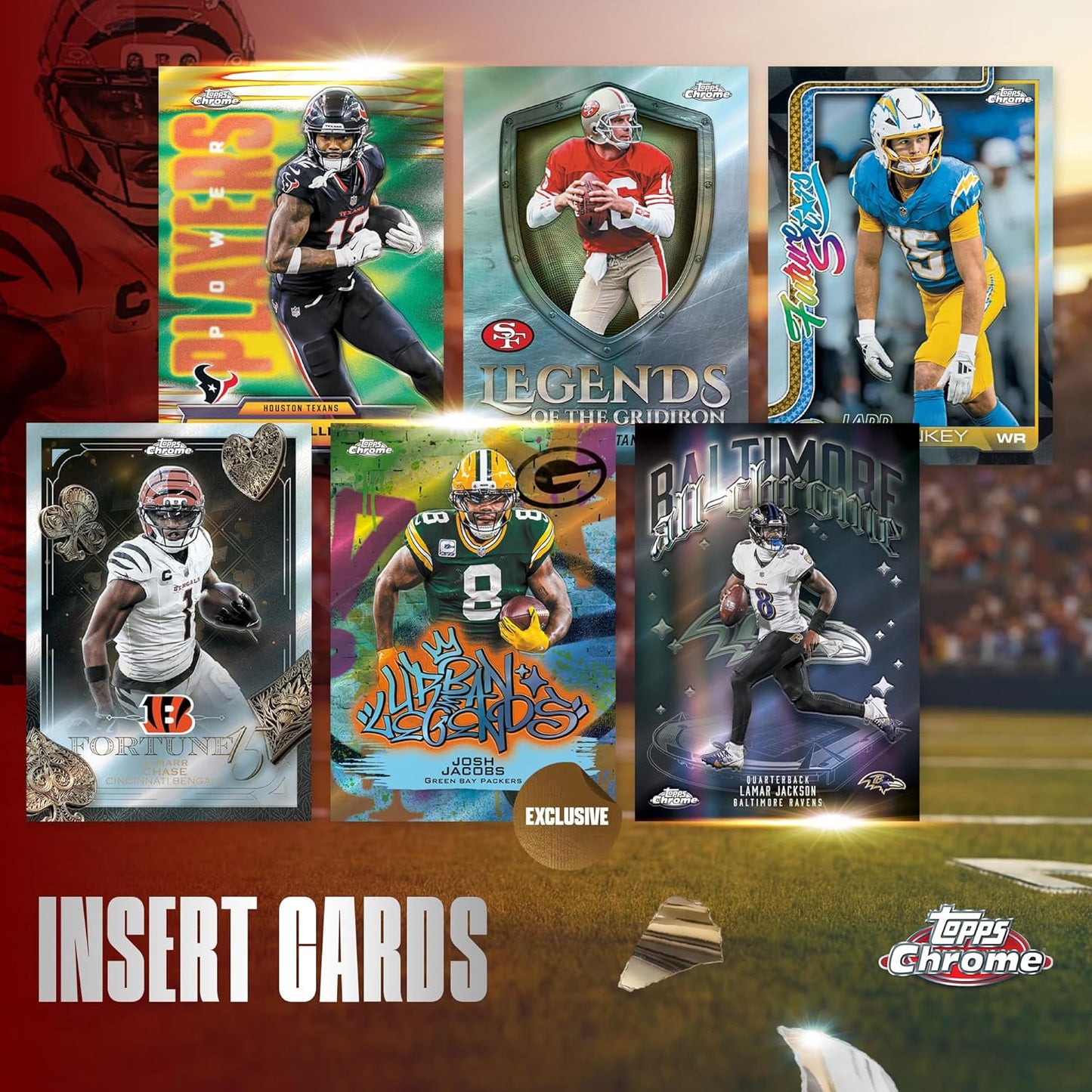 TOPPS 2025 Chrome Football - Factory Sealed - Value Box