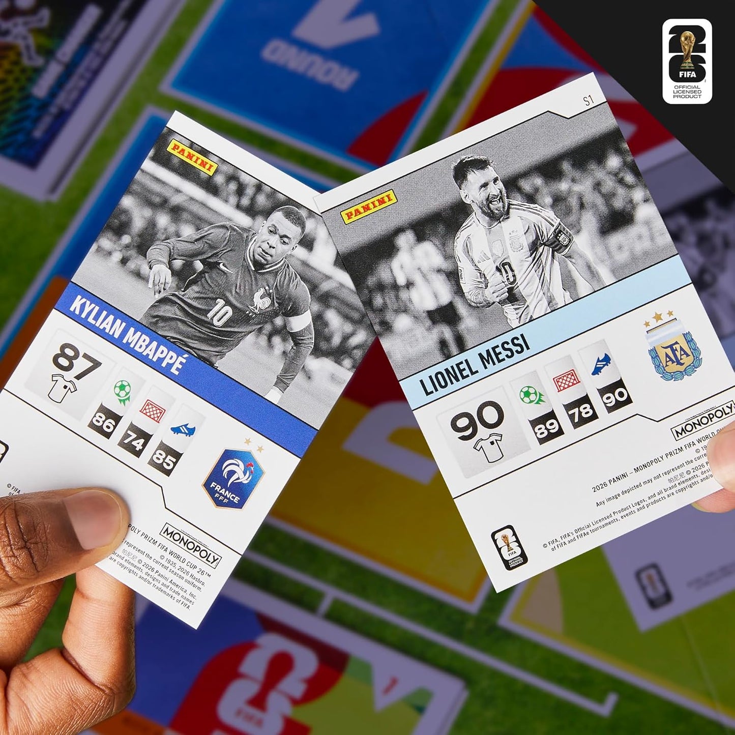 Monopoly Panini Prizm: FIFA World Cup Game I Soccer Board Game