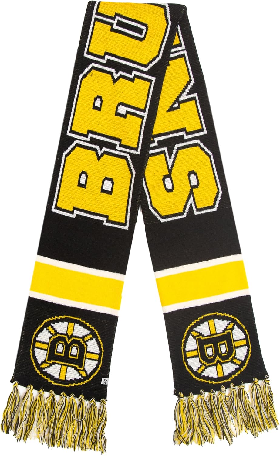 47 NHL Boston Bruins Breakaway Scarf - Black/Yellow