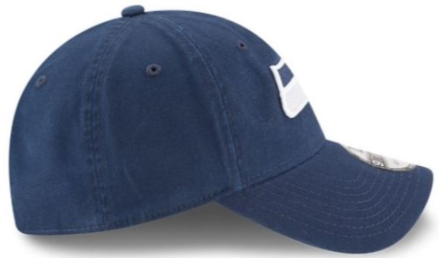 New Era NFL Seattle Seahawks Core Classic 9TWENTY Adjustable Hat - Navy Blue