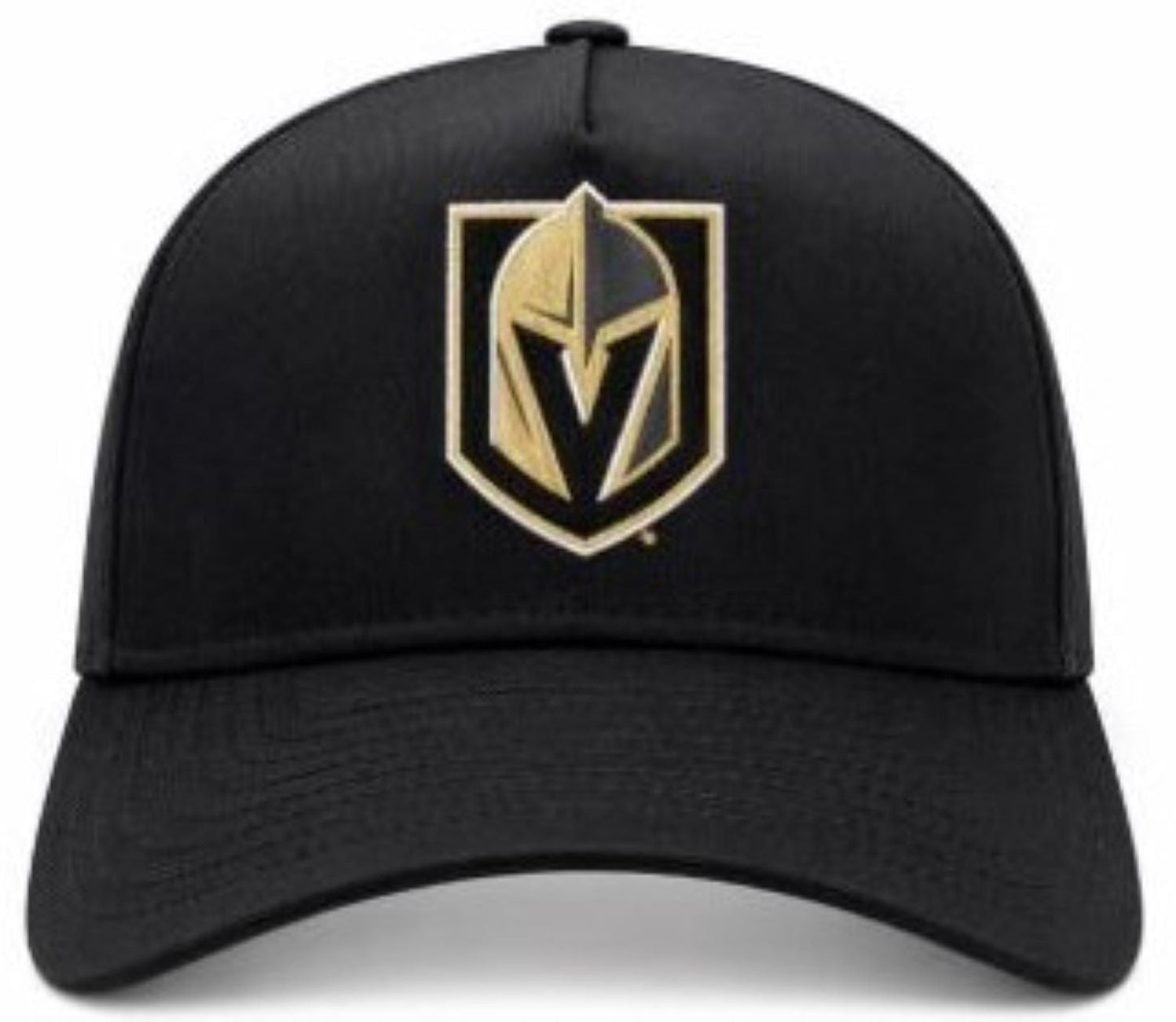 New Era NHL Vegas Golden Knights 9FORTY A-Frame Adjustable Snapback Hat - Black