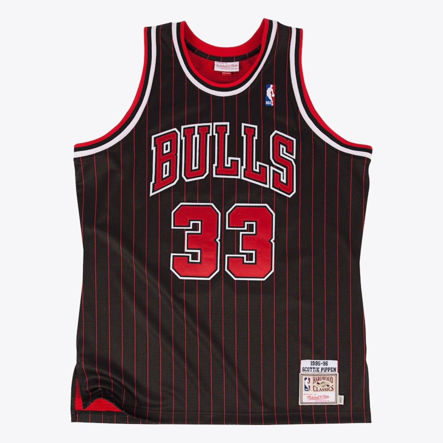 Mitchell & Ness Men's NBA Chicago Bulls Scottie Pippen Authentic Jersey - Pinstripes