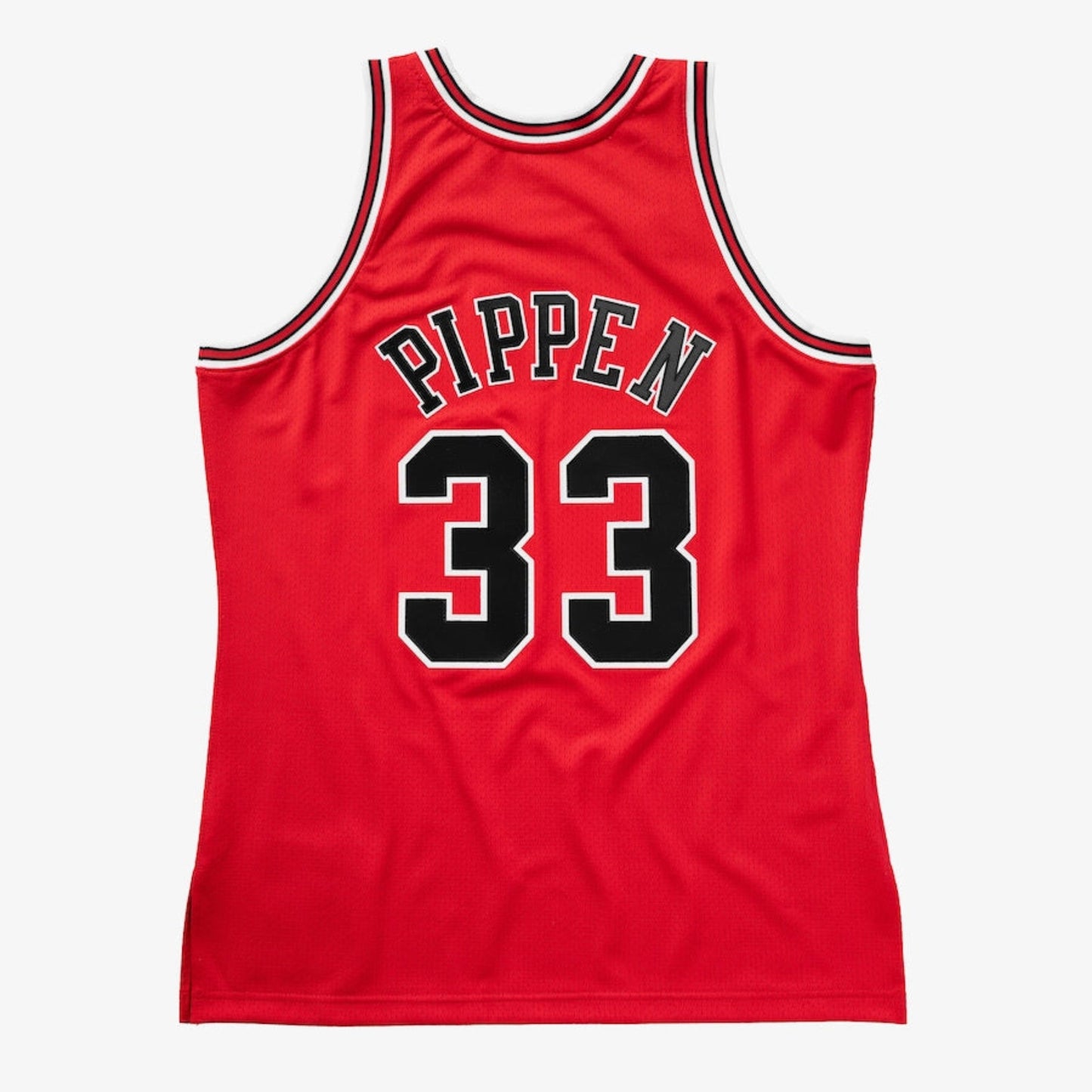 Mitchell & Ness Men's NBA Chicago Bulls 1997/98 Finals Patch Scottie Pippen Authentic Jersey -Red