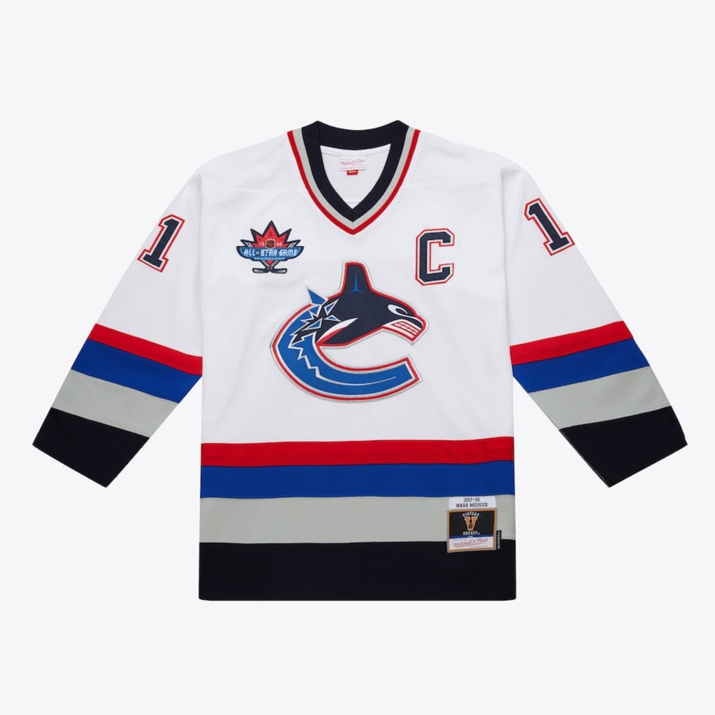 Mitchell & Ness NHL Mark Messier Vancouver Canucks 1998 All Star Game Jersey - White