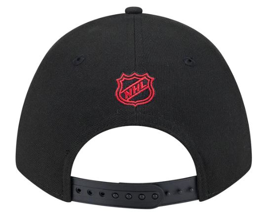 New Era 9FORTY M-Crown NHL Ottawa Senators Adjustable Snapback Hat - Black