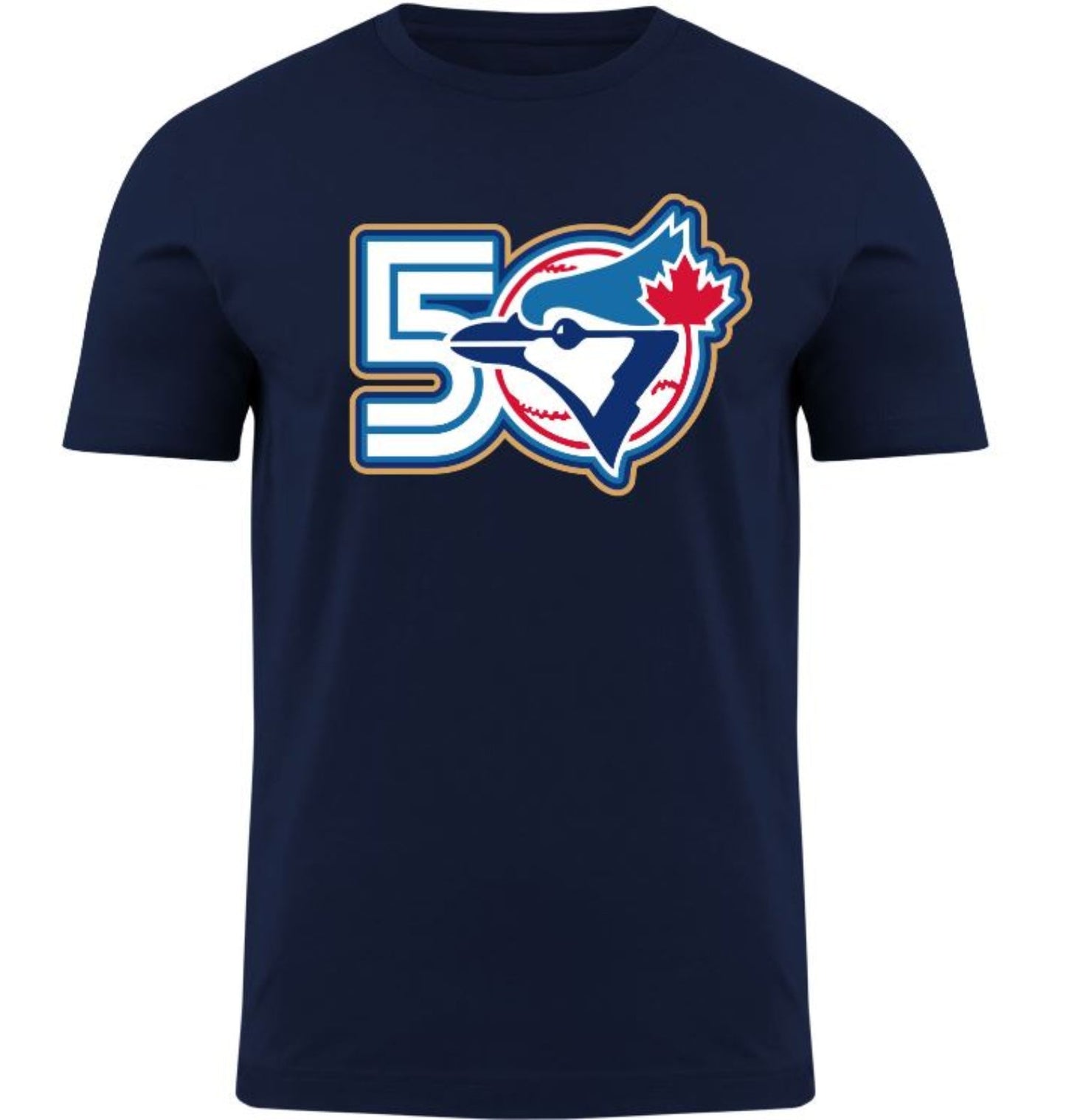 Bulletin MLB Toronto Blue Jays 50th Anniversary T-Shirts - Multiple Colors Available