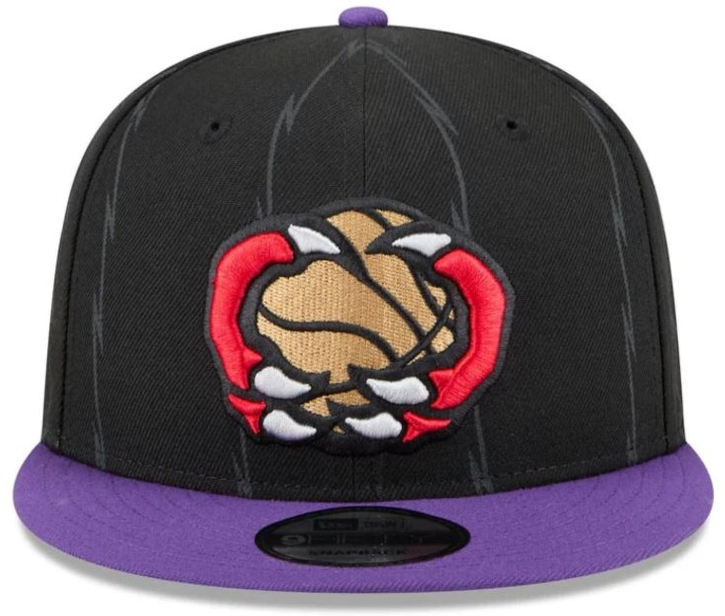 New Era Youth NBA Toronto Raptors 2024 City Edition 9FIFTY Snapback Hat - Black/Purple