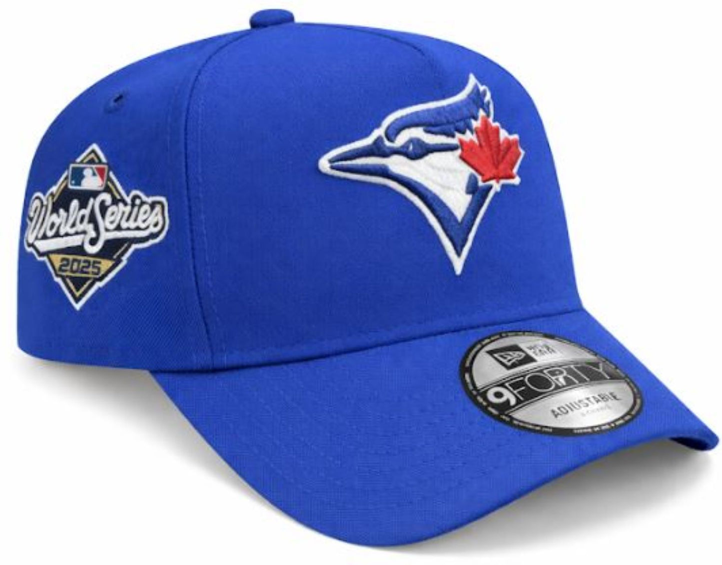 New Era MLB Toronto Blue Jays 2025 World Series 9FORTY A-Frame Adjustable Hat - Royal Blue
