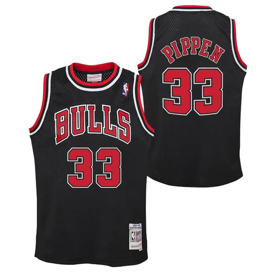 Mitchell & Ness (Youth) NBA Chicago Bulls Scottie Pippen 1997-98 Hardwood Classics Swingman Jersey - Black