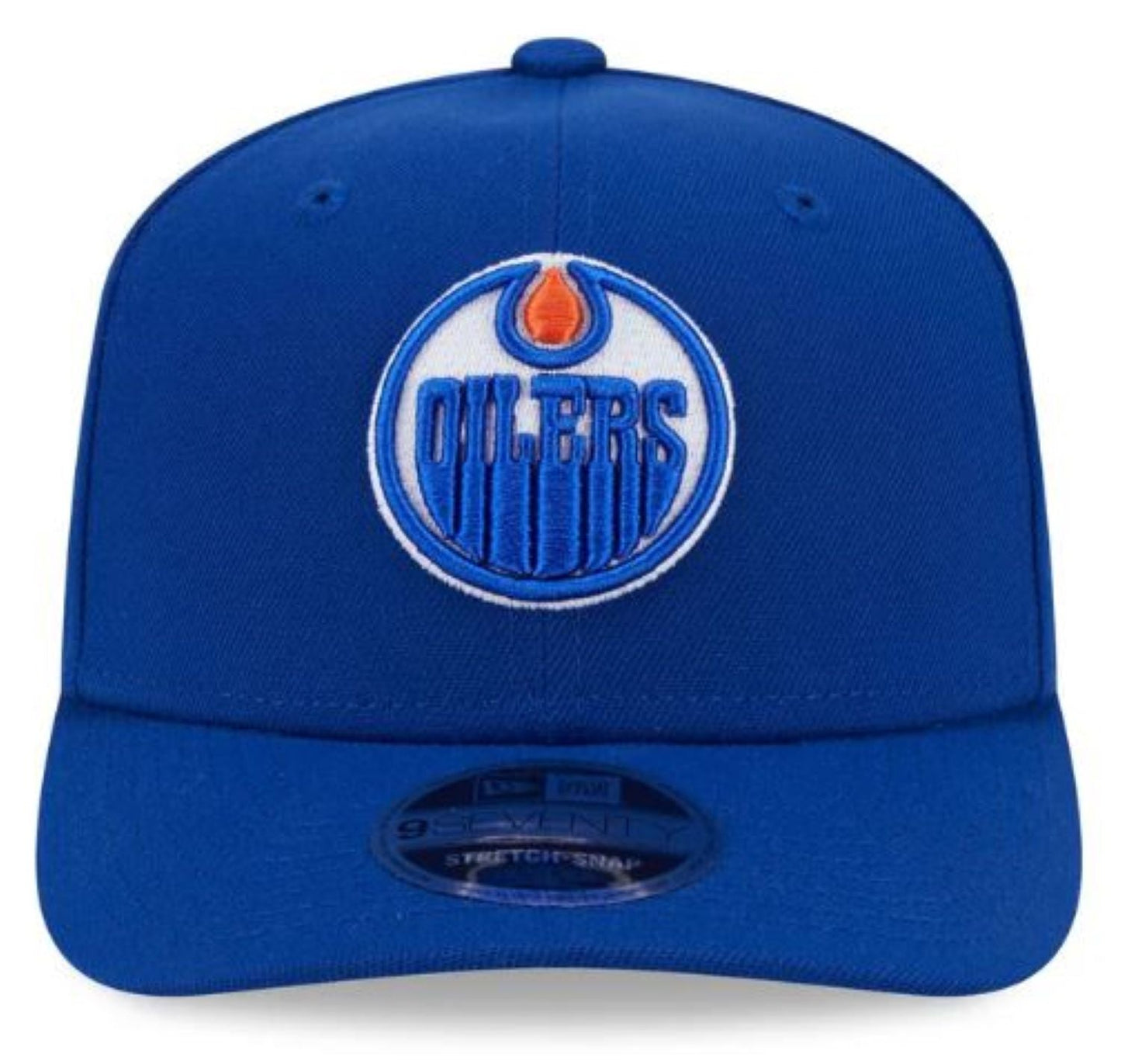 New Era 9SEVENTY NHL Edmonton Oilers Adjustable Stretch-Snapback Hat - Blue