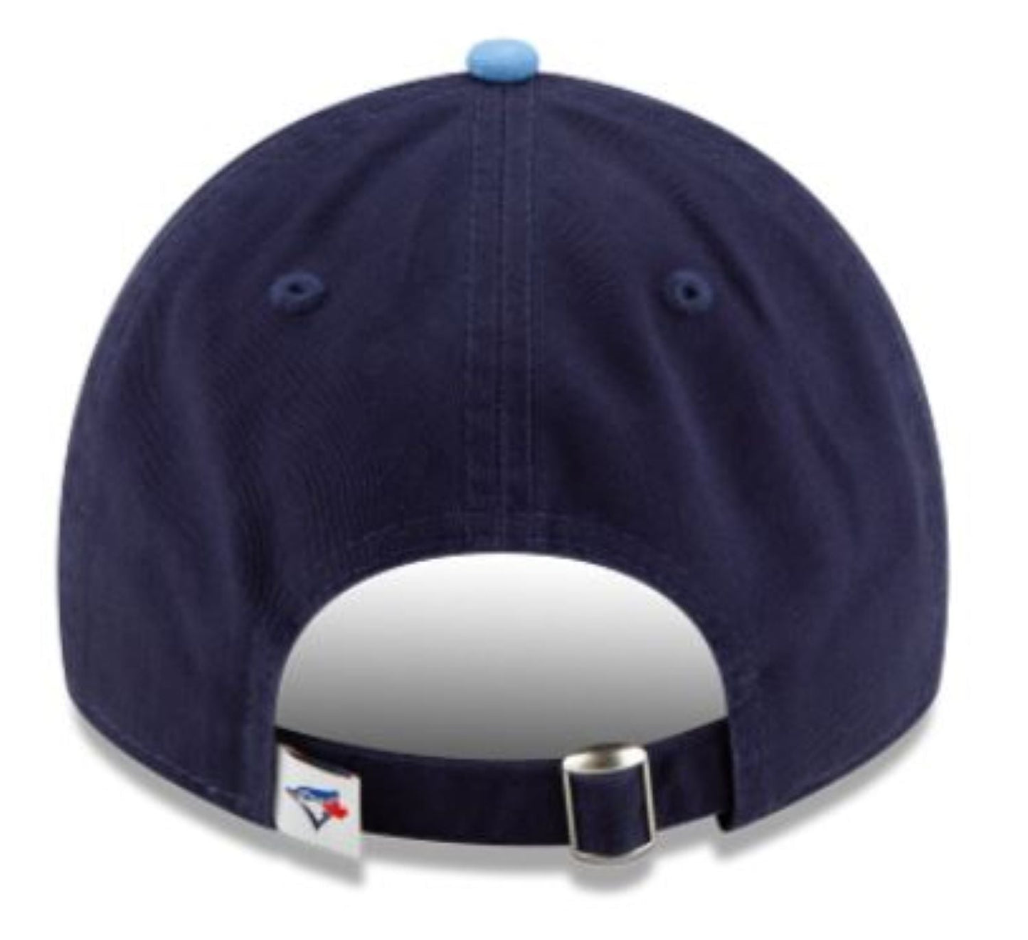 New Era 9TWENTY MLB Toronto Blue Jays 50th Anniversary Side Patch Alternate 4 Two Tone Player Replica Adjustable Hat - Navy/Powder Blue