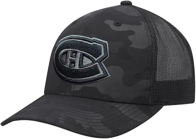 American Needle NHL Montreal Canadiens Camo Trucker Tonal
