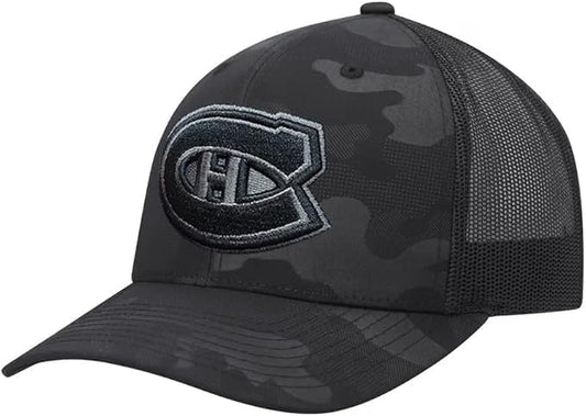 American Needle NHL Montreal Canadiens Camo Trucker Tonal