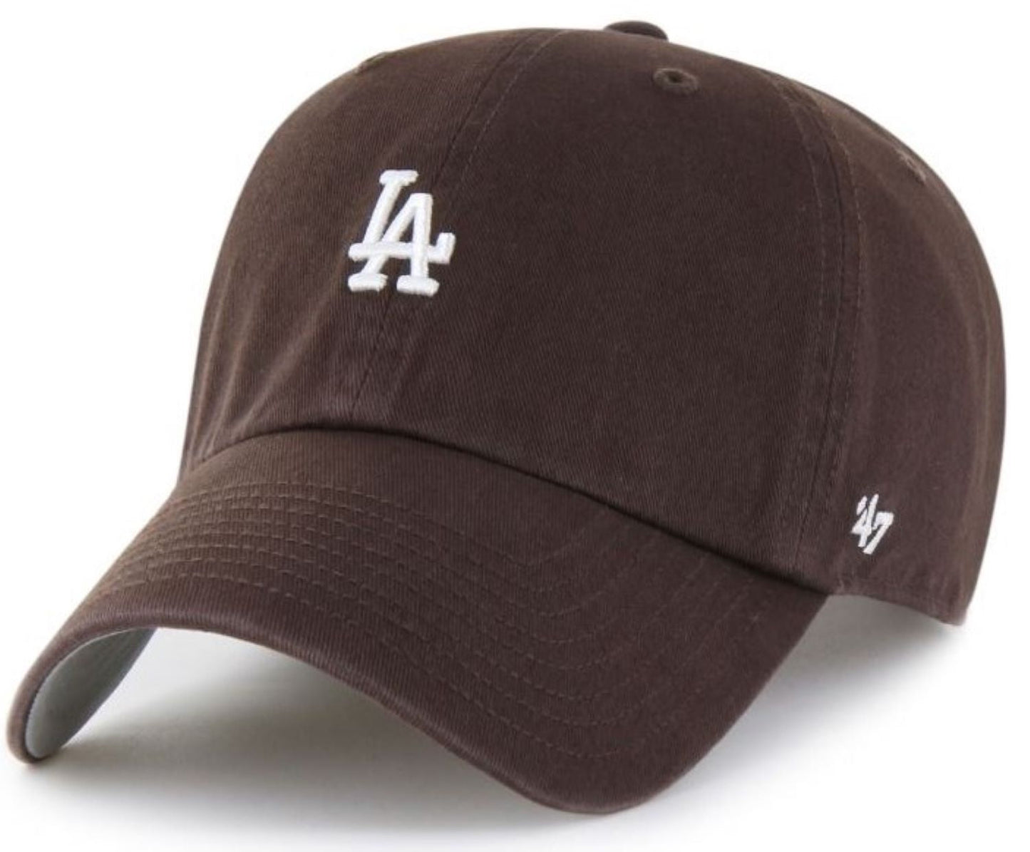 '47 MLB Los Angeles Dodgers Abate Clean Up Adjustable Hat - Brown