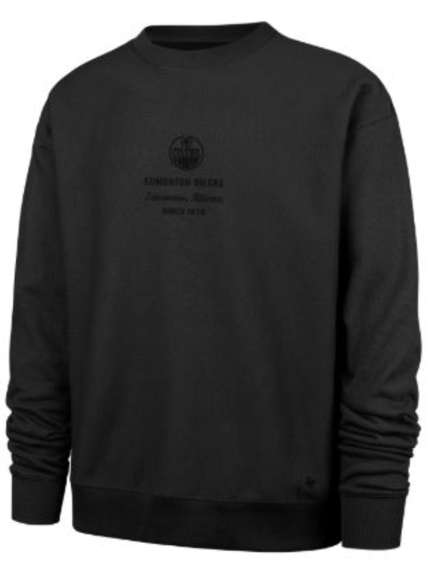 '47 NHL Edmonton Oilers Anderson Foundation Crewneck - Black