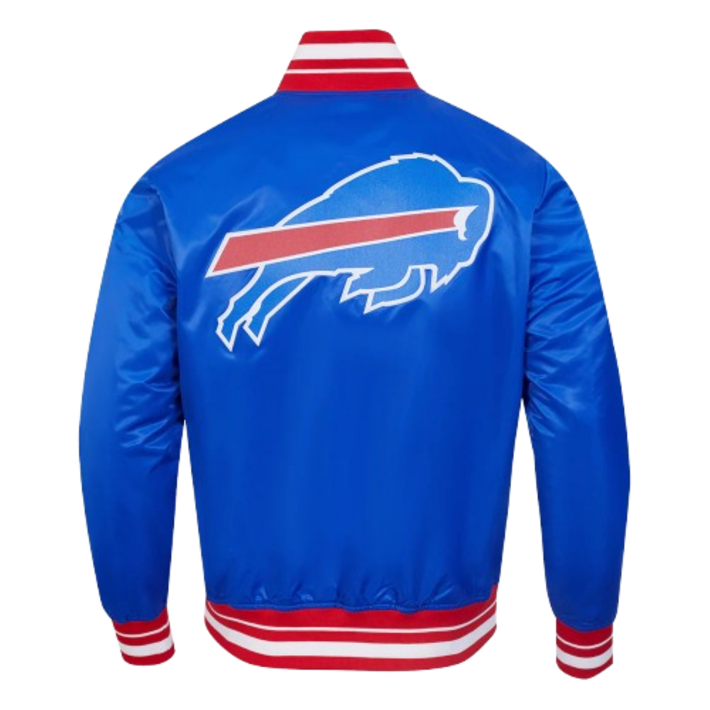 Pro Standard NFL Buffalo Bills Script Tail Satin Jacket - Royal Blue