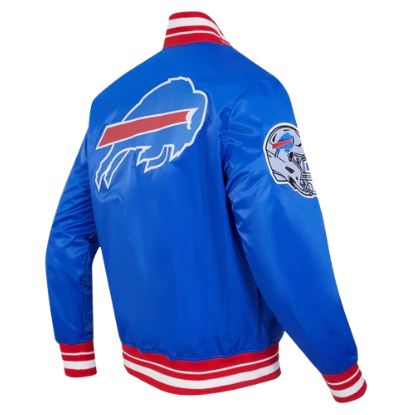 Pro Standard NFL Buffalo Bills Script Tail Satin Jacket - Royal Blue