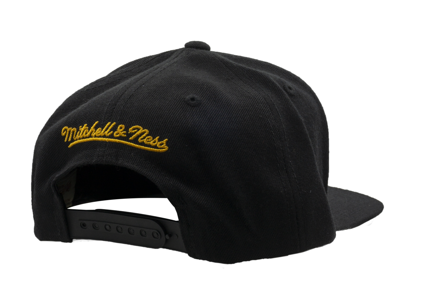 Mitchell & Ness Men's NBA Los Angeles Lakers Black Dynamic Snapback Cap