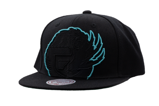Mitchell & Ness Men's NBA Memphis Grizzlies Black Dynamic Snapback Cap
