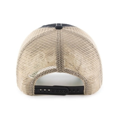 47 Classic Black Trawler Mesh Adjustable Cap - Blank