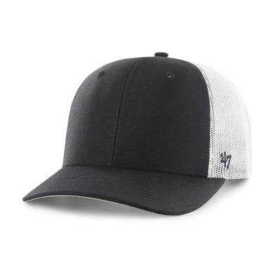 47 Classic Black Trucker Adjustable Cap - Blank