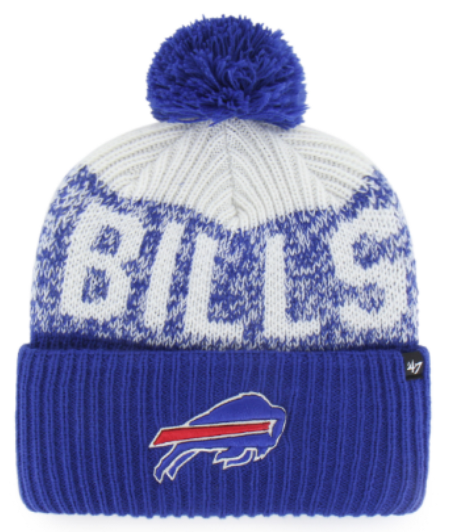 47 NFL Bone Chill Cuff Knit Beanie with Pom