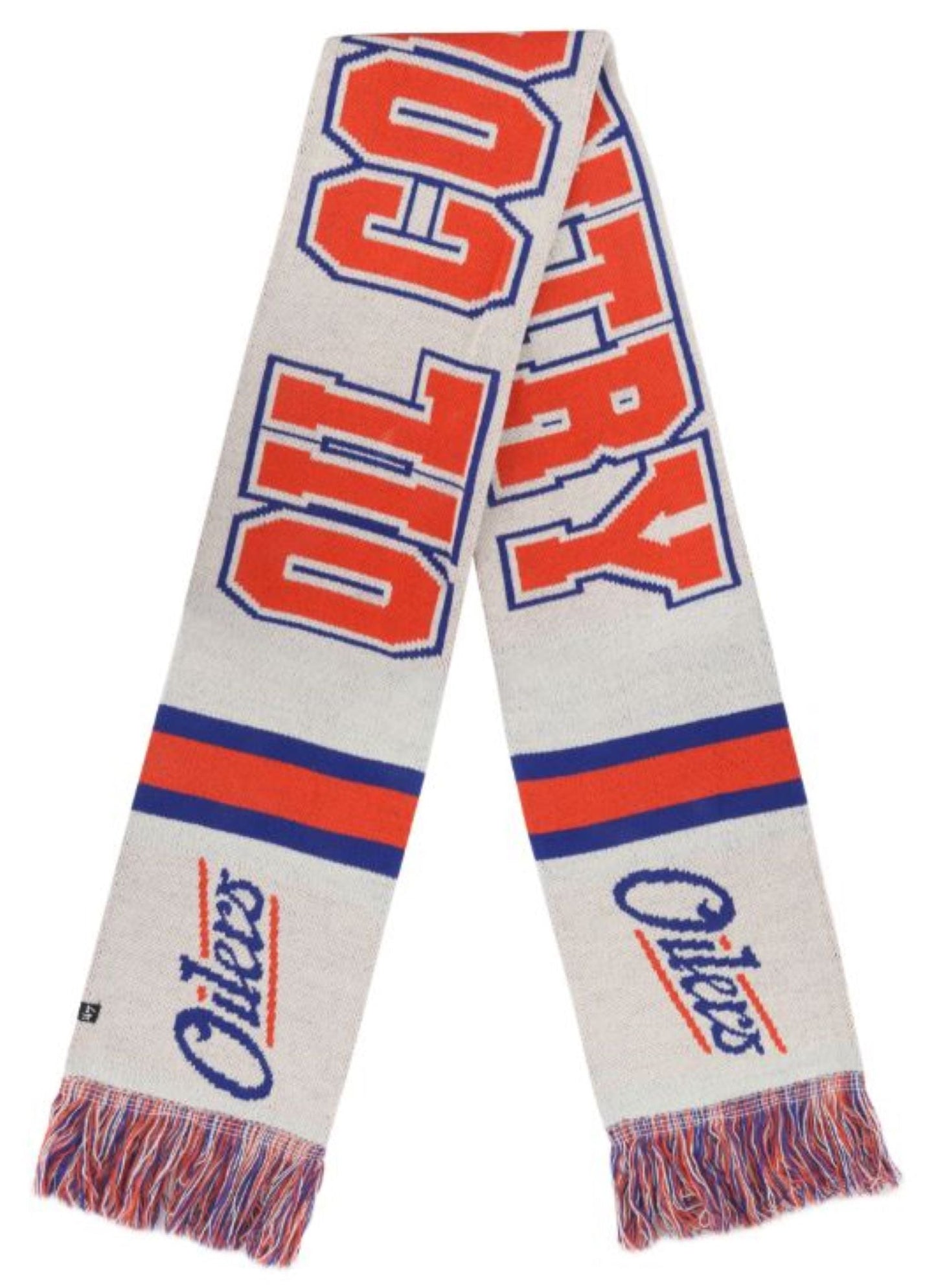 47 NHL Edmonton Oilers Breakaway Scarf - White/Orange