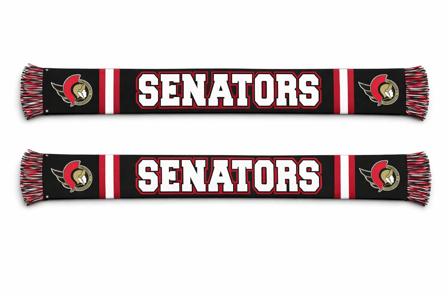 47 NHL Ottawa Senators Breakaway Scarf - Black/Red/White