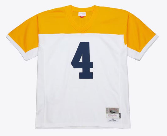 Mitchell & Ness NFL Brett Favre Green Bay Packers 1994 Legacy Player Jersey - White/Yellow