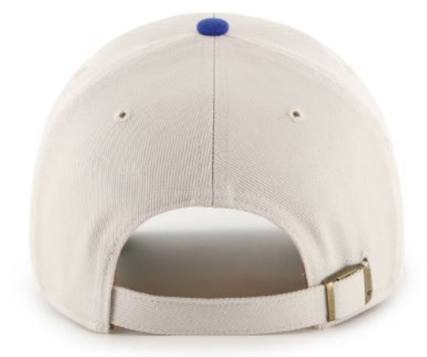 47 NHL Edmonton Oilers Broke Line MVP Adjustable Hat - Cream/Blue